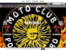Tablet Screenshot of motoclubportocarrero.com
